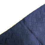 将图片加载到图库查看器，【中古】クリスチャンディオール Christian Dior スカーフ 大判 ロゴ総柄 パイピング ネイビー アイボリー i0601oq00457
