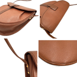 将图片加载到图库查看器，【中古】バーバリー BURBERRY ショルダーバッグ ポシェット レトロ 可愛い ブラウン 茶 i0717lq00982
