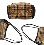 画像をギャラリービューアに読み込む, 【中古】バーバリー BURBERRY ノバチェック カモフラ柄 トートバッグ ショルダーバッグ i1029pq018120

