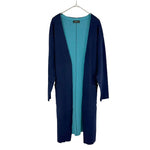 将图片加载到图库查看器，【中古】BARNEYS NEW YORK バーニーズニューヨーク ニットコート ロングカーディガン i1222h0088
