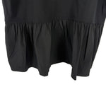 将图片加载到图库查看器，【中古】ヨーコチャン YOKO CHAN 半袖カットソー 後ろペプラム シンプル 可愛い ブラック 黒 i0818n00112
