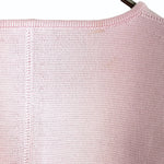 将图片加载到图库查看器，【中古】ブラミンク BLAMINK ベスト コットン ニット１４G クルーネック ノ―スリーブ フレンチスリーブ ピンク i0908h00230
