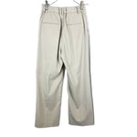 将图片加载到图库查看器，【中古】フレームワーク FRAMeWORK ストレートワイドパンツ きれいめ ウエストゴム ライトベージュ i0526y0148
