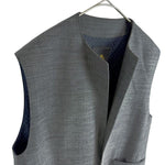 画像をギャラリービューアに読み込む, 【中古】ドゥロワー Drawer ウールジレ ベルト付き グレー レディース 38 j0128n00260
