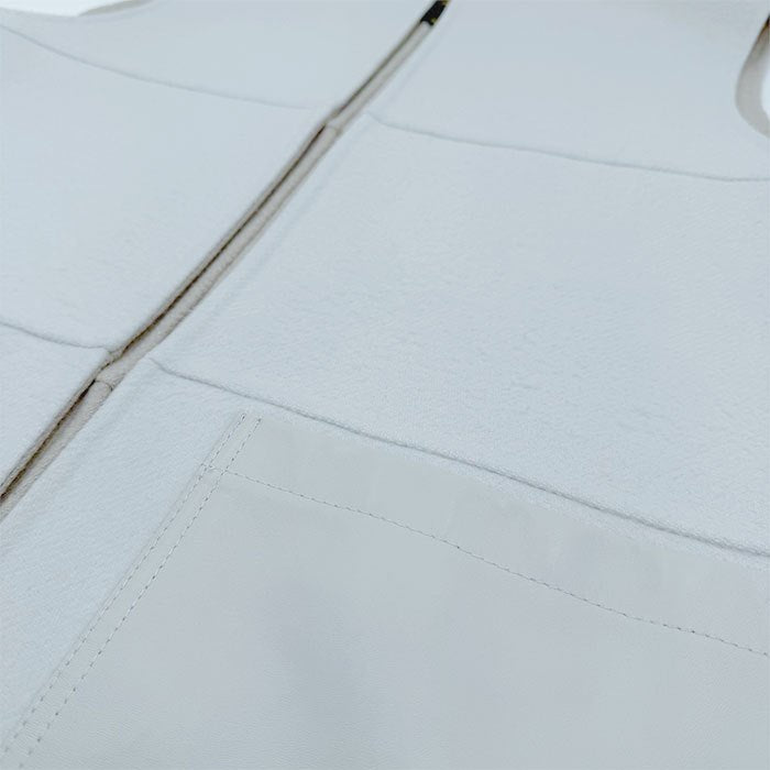 【中古】Drawer ドゥロワー ウール レザーコンビ ベスト ジレ i1031h010144