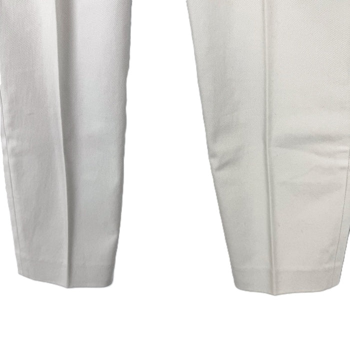 【中古】ルヴェルソーノアール Le Verseaunoir クロップドパンツ シンプル ライトベージュ i0807n0084