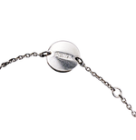 画像をギャラリービューアに読み込む, 【中古】フェンディ FENDI ブレスレット エフイズフェンディ シルバー FFロゴ ラインストーン 約19.5cm 箱付き
