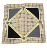 将图片加载到图库查看器，【中古】Burberrys バーバリーズ シルク スカーフ ベージュ ノバチェック 大判 シルク i0907oq02250
