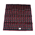 将图片加载到图库查看器，【中古】ハンカチ4点セット サンローラン/ニナリッチ/ウェッジウッド リボン 花柄 レース マルチ i0429wq0450
