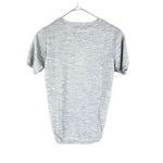 将图片加载到图库查看器，【中古】エポカ EPOCA クルーネック半袖ニット 薄手 透け感 シンプル ライト杢グレー i0818n0068
