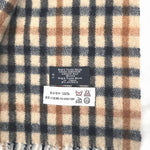 画像をギャラリービューアに読み込む, 【中古】DAKS ダックス マフラー チェック柄 カシミヤ ストール i0225aq0108
