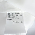 画像をギャラリービューアに読み込む, 【中古】theory luxe セオリーリュクス ブラウス ホワイト 38 半袖 とろみ素材 レディース i0911n0086
