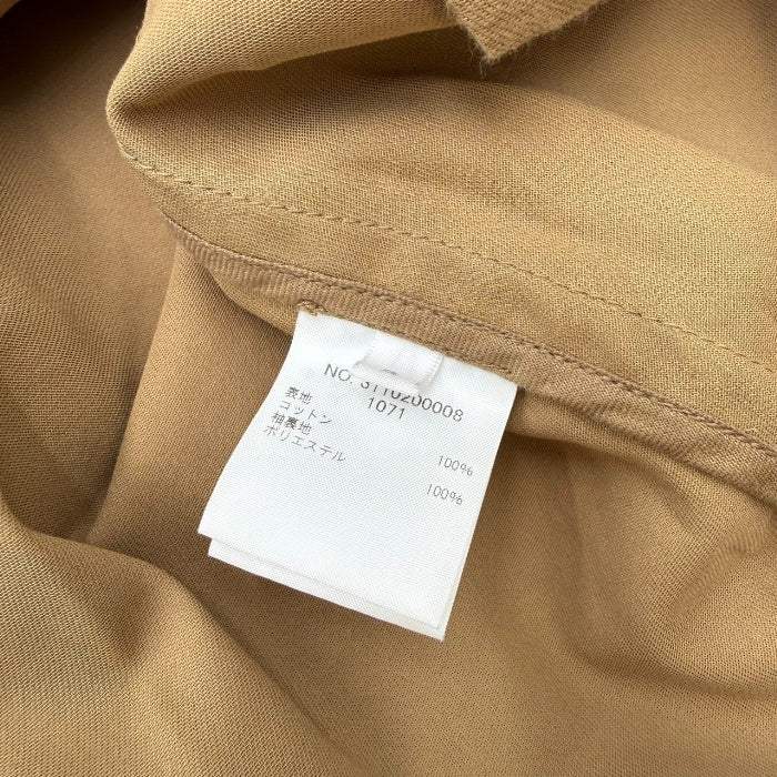 【中古】ロンハーマン RonHerman スプリングコート ロング ゆったり とろみ素材 ベージュ系 if0228h01918