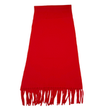 将图片加载到图库查看器，【中古】LANCEL ランセル カシミア ストール マフラー レッド i0410wq0352
