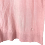 将图片加载到图库查看器，【中古】バーバリー BURBERRY アンサンブルニット 半袖 カーディガン セット コットン くすみピンク i0606aq01520
