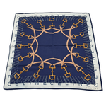 画像をギャラリービューアに読み込む, 【中古】CELINE セリーヌ ハンカチ 6点 セット シルク 綿混 総柄 ロゴ i0728tq0071
