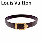 Load image into Gallery viewer, 【中古】ルイヴィトン LOUIS VUITTON ベルト タイガ サンチュール ボルドー j0805dq00769

