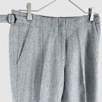 Load image into Gallery viewer, 【中古】JOSEPH ジョゼフ ウールパンツ ヘリンボーン アジャスター ストレート 通勤 オフィス i0911n0064
