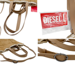 画像をギャラリービューアに読み込む, 【中古】ディーゼル DIESEL ムートン トートバッグ ショルダーバッグ 2WAY ベージュ ボア j0814aq00198
