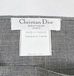 画像をギャラリービューアに読み込む, 【中古】クリスチャンディオール Christian Dior レースストール グレー ショール 大判ストール j0312wq01824
