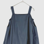 画像をギャラリービューアに読み込む, 【中古】Drawer ドゥロワー オールインワン ネイビー 34 レディース サロペット オーバーオール バルーン i1208j00947
