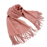 画像をギャラリービューアに読み込む, 【中古】TRUSSARDI トラサルディ マフラー ストール カシミヤ ピンク ギフト プレゼント i0410wq0373
