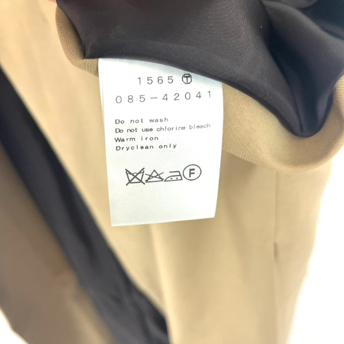 【中古】ドレステリア DRESSTERIOR ロングジレ サイドスリット 完売商品 美シルエット ベージュ f0419y015