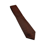 Load image into Gallery viewer, 【中古】フェンディ FENDI ネクタイ ブラウン FFロゴ 総柄 シルク i1029pq00718
