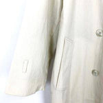 Load image into Gallery viewer, 【中古】ロンドンフォグ LONDONFOG トレンチコート スプリングコート オーバーサイズ 肩パッド クリーム色 g0704k006
