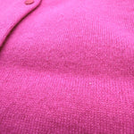 将图片加载到图库查看器，【中古】ドゥロワー Drawer ニットカーディガン カシミヤ クルーネック ピンク ビビッドカラー i0925i00915
