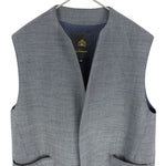 画像をギャラリービューアに読み込む, 【中古】ドゥロワー Drawer ウールジレ ベルト付き グレー レディース 38 j0128n00260
