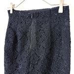 Load image into Gallery viewer, 【中古】アナイ ANAYI 総レースタイトスカート カットワークレース 上品 ネイビー 紺 i0811y0056
