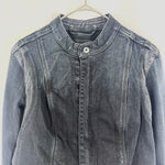 Load image into Gallery viewer, 【中古】ジースターロゥ G-STAR RAW デニムブルゾン 切り替え ストレッチ おしゃれ ブラック系 h0305m013
