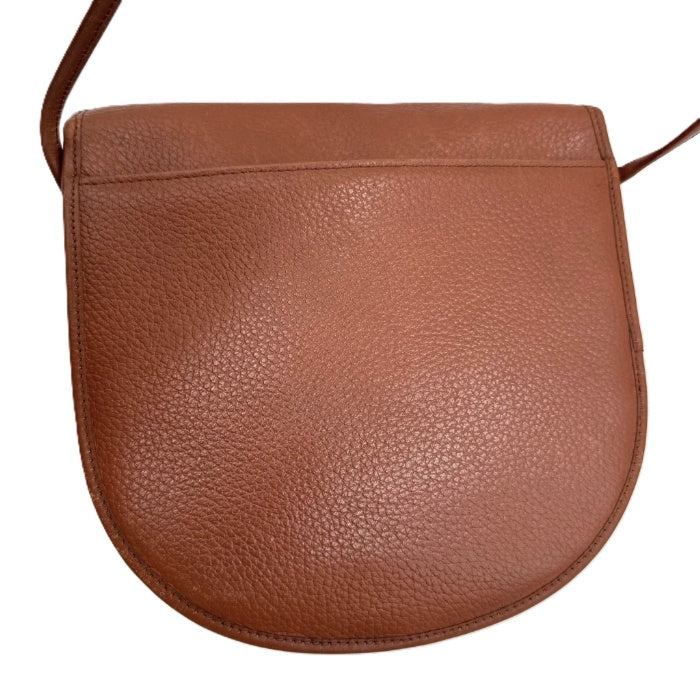 【中古】バーバリー BURBERRY ショルダーバッグ ポシェット レトロ 可愛い ブラウン 茶 i0717lq00982