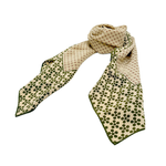 画像をギャラリービューアに読み込む, 【中古】Calvin Klein カルバンクライン スカーフ ベージュ系 シルク100% j0223tq0245
