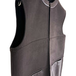 将图片加载到图库查看器，【中古】Drawer ドゥロワー ウール レザーコンビ ベスト ジレ i1031h009144
