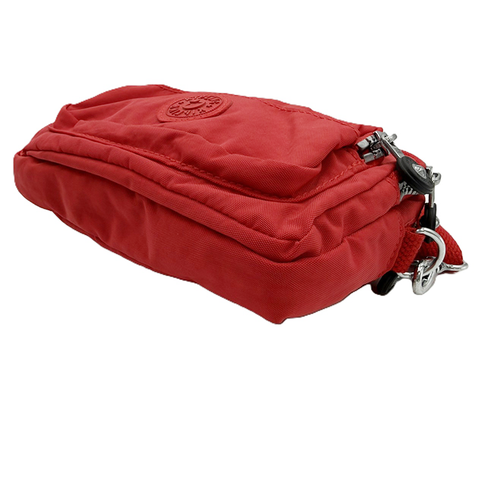 【中古】Kipling キプリング ショルダーバッグ ミニバッグ 斜めがけ ポーチ レッド 軽量 i0731wq0295