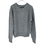 将图片加载到图库查看器，【中古】A.P.C. アーペーセー ウール アルパカ混 クルーネック ニット セーター i0828n01110
