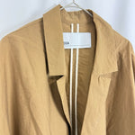 Load image into Gallery viewer, 【中古】ティッカ TICCA チェスターコート スプリングコート 薄手 ゆったり ダークベージュ i0204i00810
