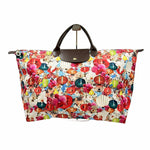 画像をギャラリービューアに読み込む, 【中古】Longchamp ロンシャン ル・プリアージュ トートバッグ アメリカトランス 花柄 マルチカラー i1029pq03070
