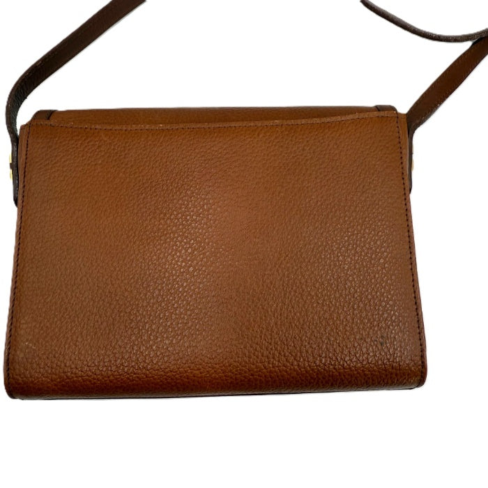 中古】バーバリー BURBERRY ショルダーバッグ レザー 内側チェック 