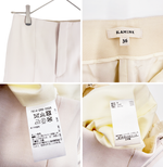 Load image into Gallery viewer, 【中古】ブラミンク BLAMINKウールハーフパンツ ホワイト 36 j0310h00121
