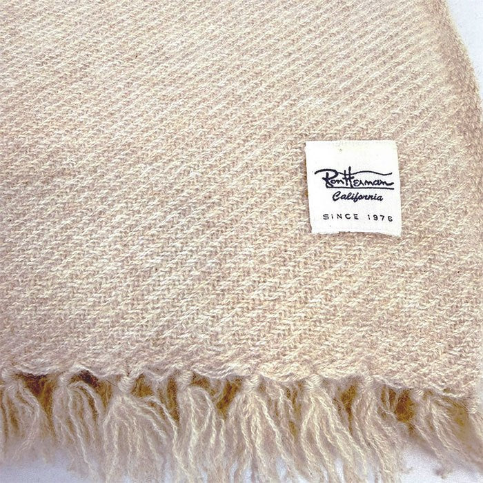 【中古】Ron Herman ロンハーマン 大判 ストール ベージュ系 i0619wq05716