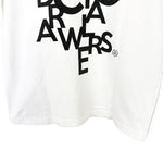 将图片加载到图库查看器，【中古】ドゥロワー Drawer Tシャツ ロゴプリント シンプル コットン ホワイト ブラック 白 黒 i0630h0039
