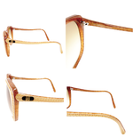 将图片加载到图库查看器，【中古】FENDI フェンディ サングラス ベージュ FF柄 レディース j0618lq02149
