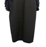 Load image into Gallery viewer, 【中古】エムエスジーエム MSGM フリルワンピース ブラック 40 半袖 フレアスリーブ j0312wq02610
