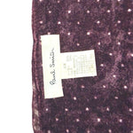 Load image into Gallery viewer, 【中古】ポールスミス Paul Smith ベルベット ストール ドット柄 マーブル調 i0410wq0364
