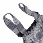 Load image into Gallery viewer, 【中古】ドゥロワー Drawer ノベルティ エコバッグ 折りたたみ グレー ロゴ 総柄 トートバッグ 軽量 i1222h0076
