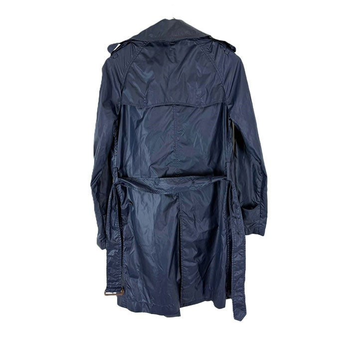 【中古】トラディショナルウェザーウェア ナイロンジャケット トレンチコート 薄手 ネイビー 紺 i0731wq02010
