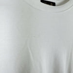 将图片加载到图库查看器，ドゥロワー Drawer コットンTシャツ レディース 白 半袖 シンプル 上質 ベーシック ロゴ刺繍入り カジュアル 大人きれいめ
